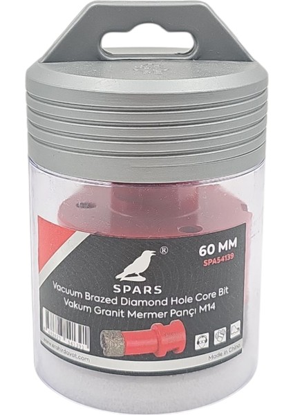 Fixonic Spars SPA54139 60MM M14 Elmas Mermer Granit Delme Panç fırsatları