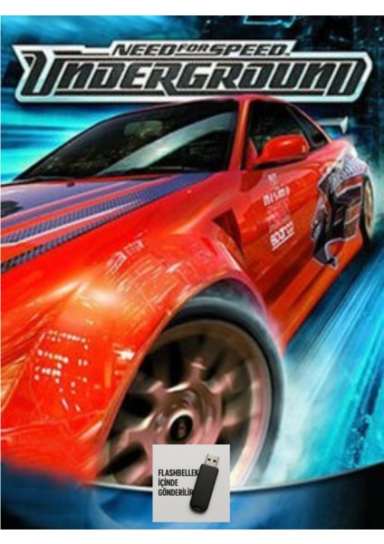🎮 Need For Speed Underground 1 Pc Oyunu | Kuruluma Hazır Flash Bellek | Windows Uyumlu | Nostalji