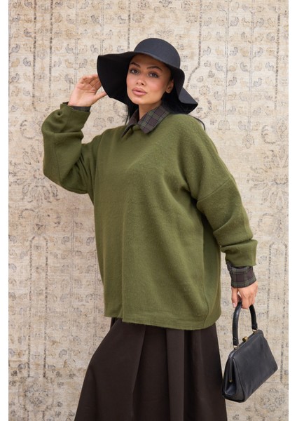 Haki Salaş Triko Kazak fiyatları