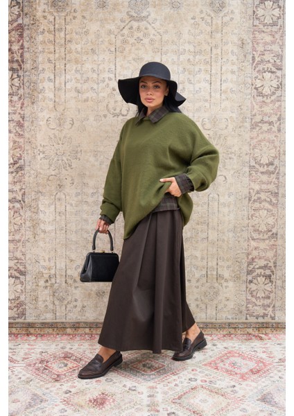 Haki Salaş Triko Kazak modelleri