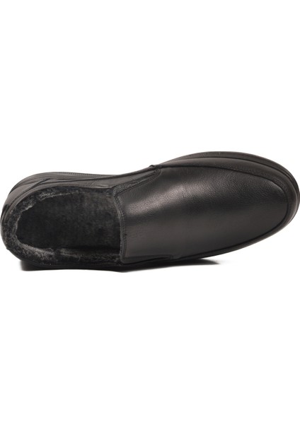 Siyah Hakiki Deri Içi Kürklü Erkek Günlük Ayakkabı 472 M fırsatları