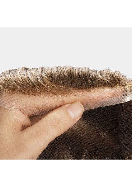 %100 Gerçek Insan Saçı Ince Alt Yapılı Full Tül Protez Saç