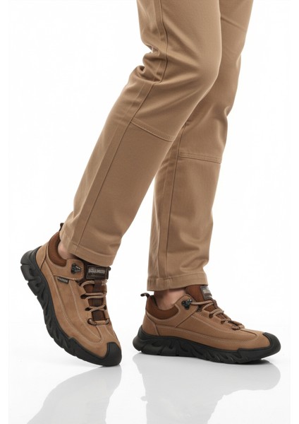 Vizon Nubuk hakiki Deri Erkek Casual Ayakkabı 240003 M