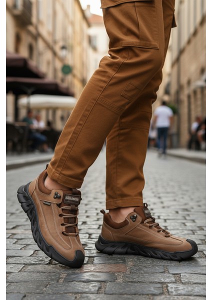 Vizon Nubuk hakiki Deri Erkek Casual Ayakkabı 240003 M modelleri