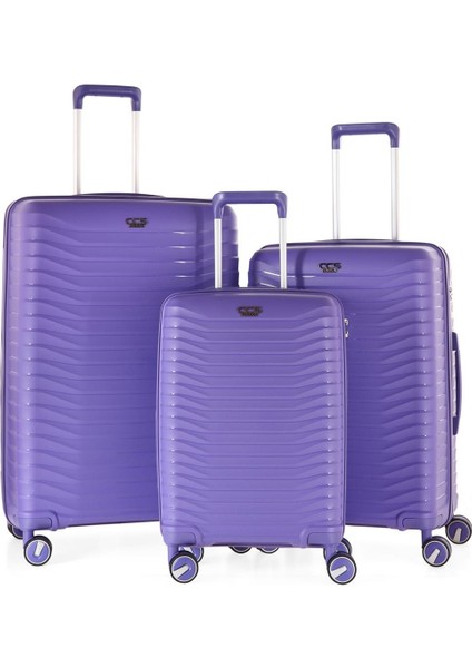 5235 Polipropilen 3 Lü Valiz Seti