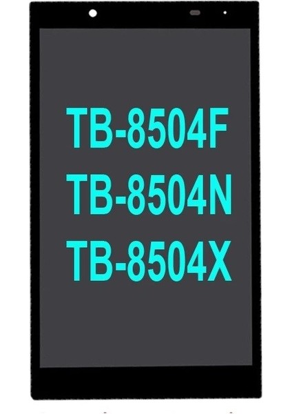 Lenovo TB-8504 TB-8504X TB-8504F LCD Ekran Siyah