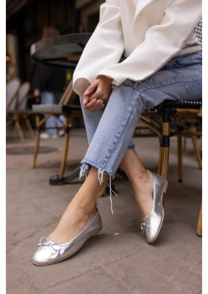 Campo Kadın Bej Leopar Gercek Deri Pisi Babet modelleri