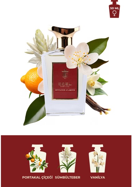 Invitation À L’amour 50 ml Kadın Parfümü fiyatları