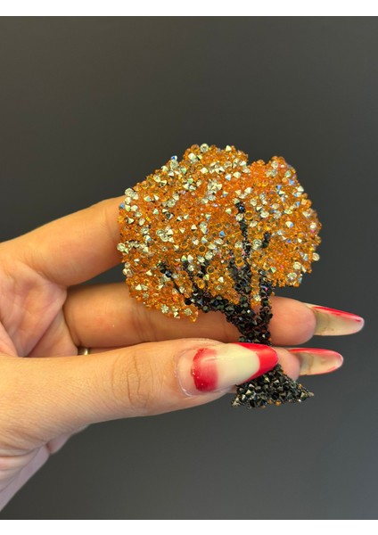 Ütü Ile Yapışan Taş Işleme Ağaç Arma Dikiş Aplike 8x6 cm fiyatları