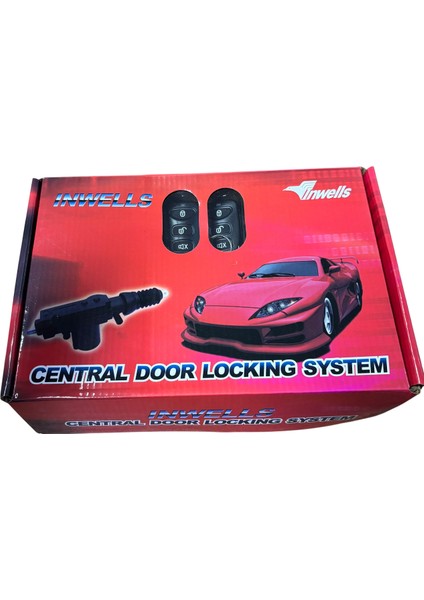 Merkezi Kilit Motoru Seti Uzaktan Kumandalı 12V