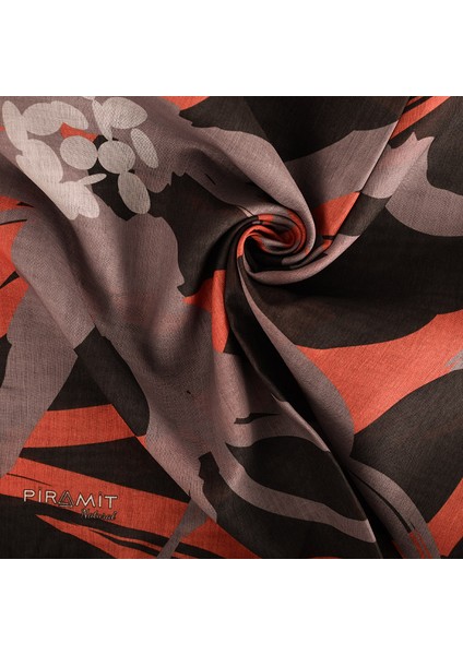 Naturel Eşarp | Çizgisel Papatya fiyatları