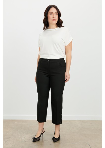 Büyük Beden Hürrem Pantolon-Siyah fırsatları