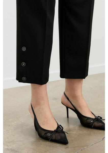 Büyük Beden Hürrem Pantolon-Siyah