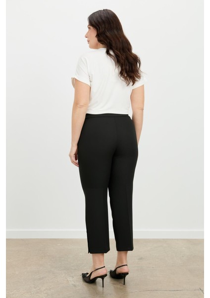 Büyük Beden Hürrem Pantolon-Siyah