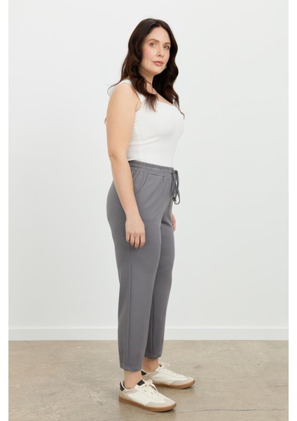 Büyük Beden Eşofman Pantolon-K.gri indirimleri