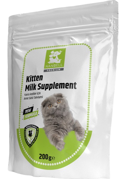 Kitten Milk Supplement – Yavru Kedi Süt Tozu 200G