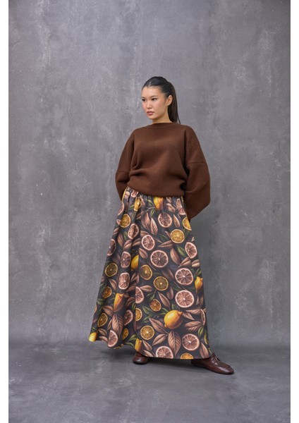 Kahve Salaş Triko Kazak fırsatları