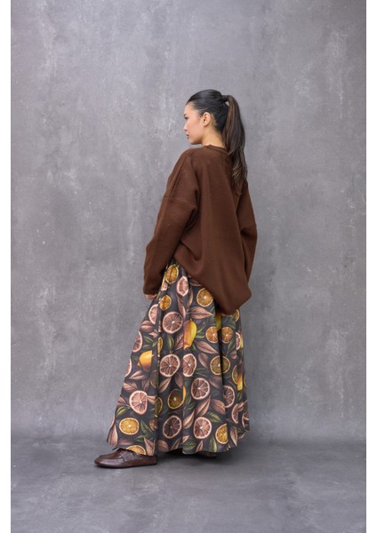 Kahve Salaş Triko Kazak indirimleri