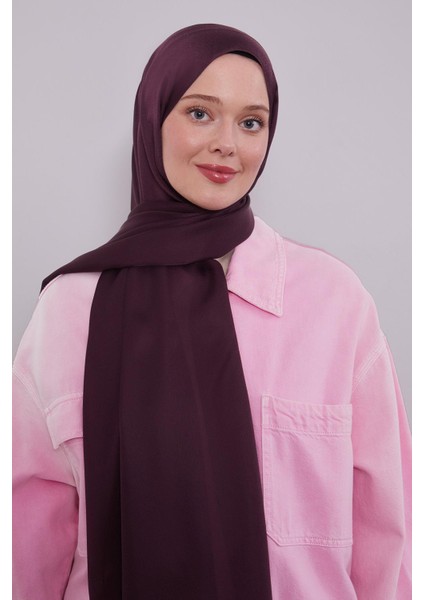 Menekşe Düz Purple Şal modelleri