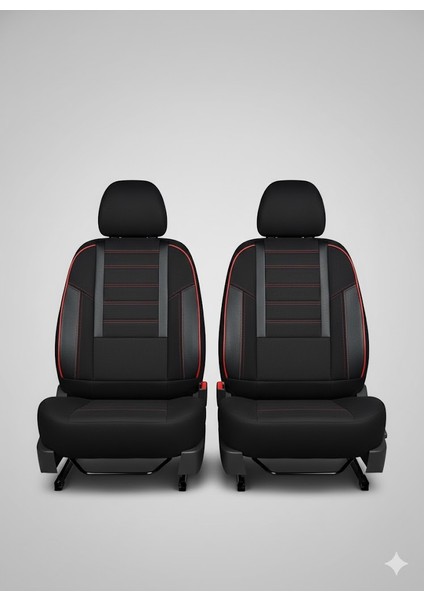 Renault Express Ile Uyumlu Tam Set Oto Koltuk Kılıfı Arka Koltuk 2+1 Favori Serisi modelleri