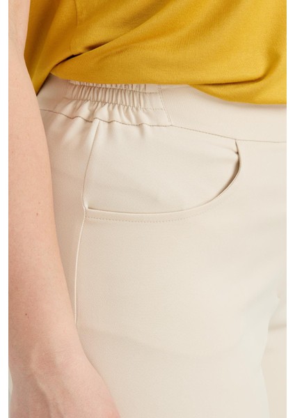 Büyük Beden Hürrem Pantolon-Taş