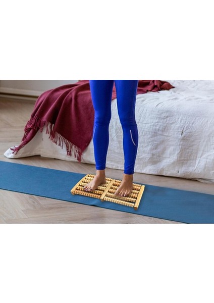 Masaj Aleti Ayak Için Doğal Ahşap fırsatları