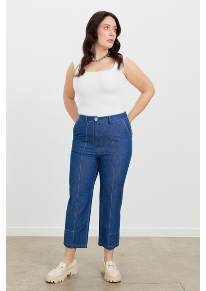 Büyük Beden Kot Pantolon-Lacı indirimleri