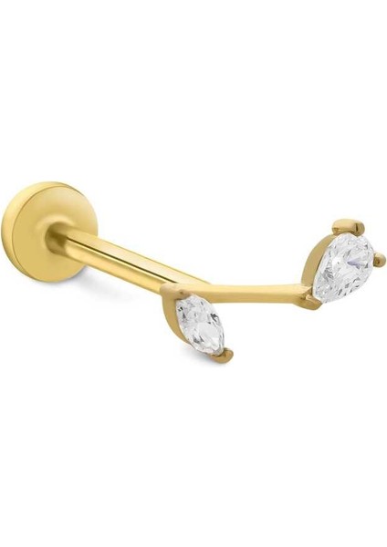 Markiz Damla Nota Tragus Piercing