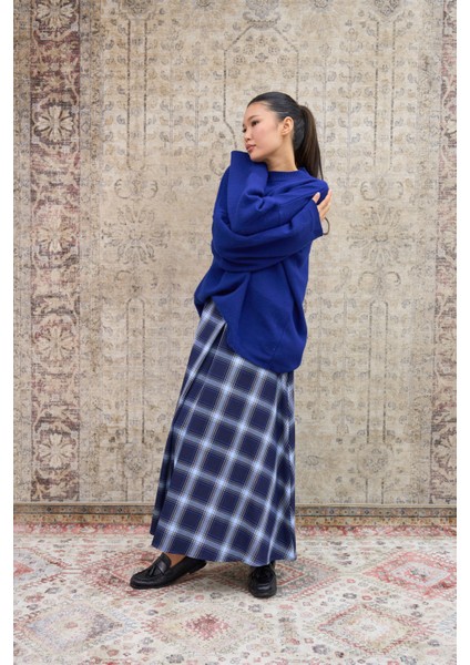 Mavi Salaş Triko Kazak fiyatları