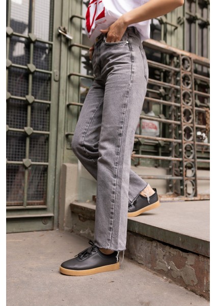 Halla Kadin Siyah Zimba Detay Ekstra Yumusacık Sneaker fırsatları