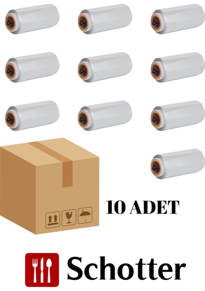 Alüminyum Röfle Ombre Kuaför Folyo – 15 cm x 100 M (10’lu Koli)