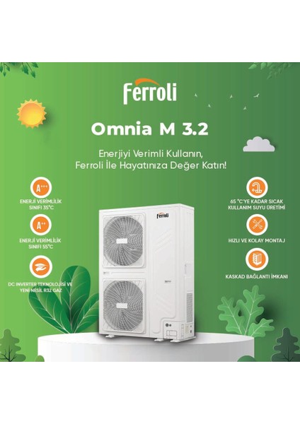 Isı Pompası Omnia 12 Kw
