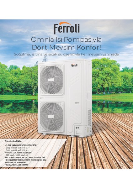 Isı Pompası Omnia 12 Kw fırsatları