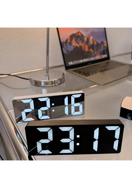 Masa Saati Alarmlı Sese Duyarlı Dijital modelleri