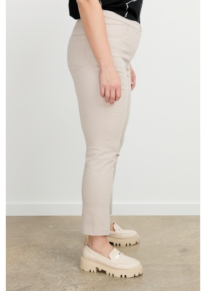 Büyük Beden Shine Pantolon-Taş indirimleri