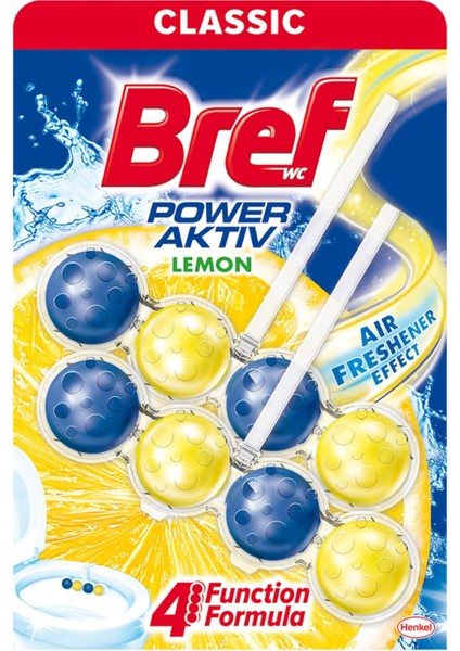 Power Aktiv Wc Temizleyici Blok 2'li Okyanus - Limon ve Çam 3 Lü Set fiyatları