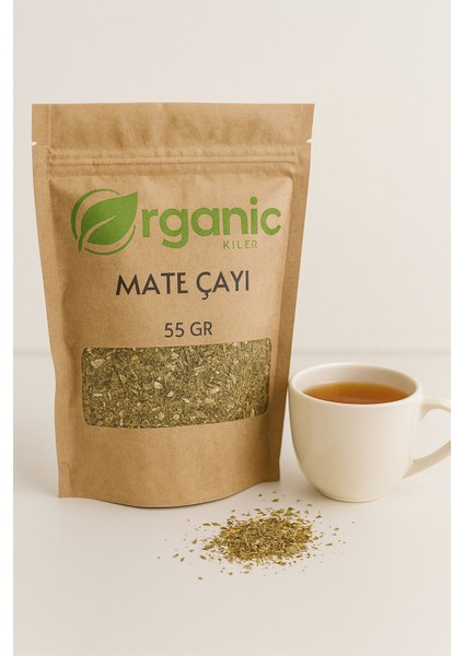 Organik Mate Yaprağı 55 gr - & Bitki Çayı , Diyet Dostu - Mate Çayı
