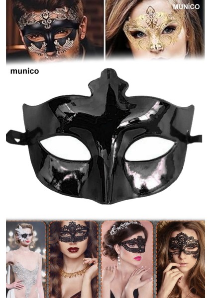 2 Adet Siyah Masquerade Göz Maskesi Yumuşak Şeritli, Ergonomik Tasarım Kostüm ve Balo Partileri Için fiyatları