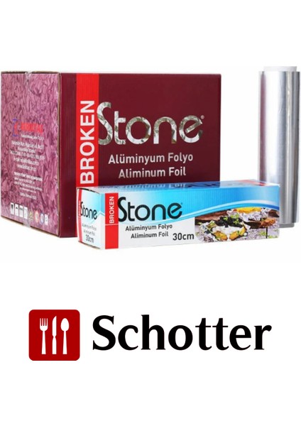 Alüminyum Folyo – 30 cm x 2500GR (9’lu Koli)