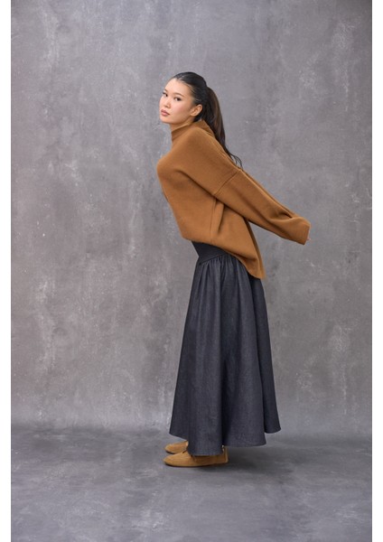 Camel Salaş Triko Kazak modelleri