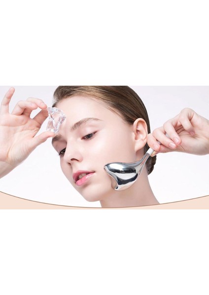 Yüz Için Soğutma Başlıklı Masaj Aleti fırsatları