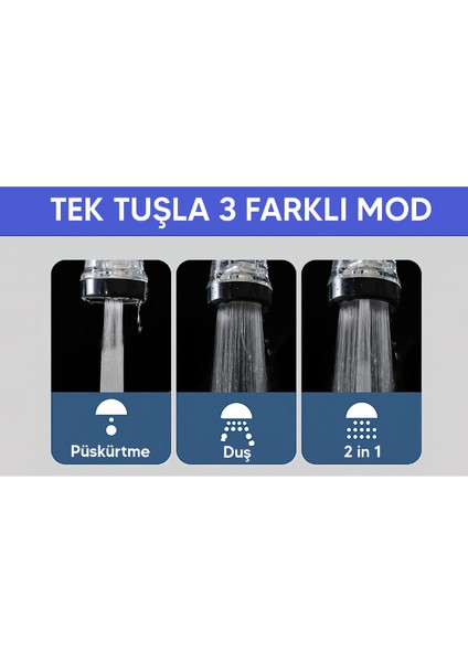Musluk Başlığı Çok Fonksiyonlu modelleri