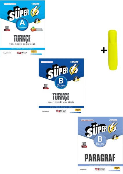 6. Sınıf Türkçe (A) (B) Paragraf Beceri Temelli Soru Kitabı Seti Yeni