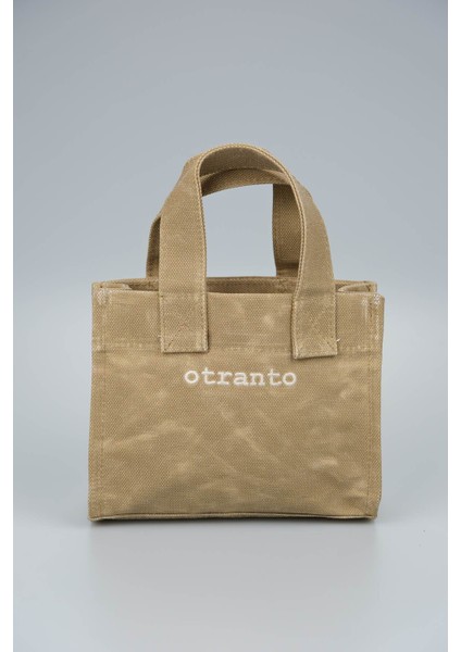 Luna Mumlu Kanvas Çanta - Çöl Kumu modelleri