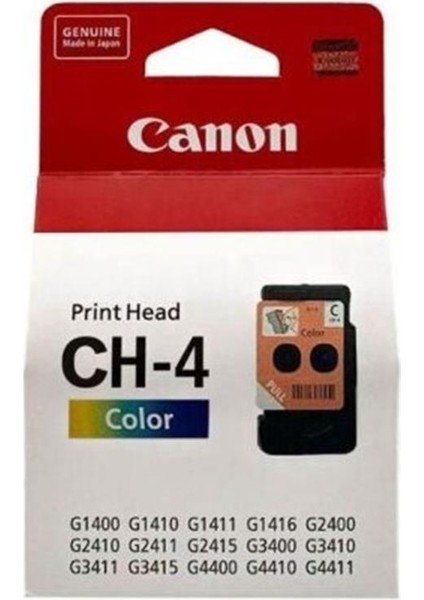 Canon Ch-4 Renkli Baskı Kafası 2410 - G2411 - G3410 - G3411 - G4410 - G4411