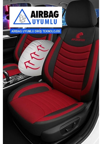 Toyota Blade 3.4 24V6 (280 Hp) Blade Maste 2006 Trend Serisi Uyumlu Keten Oto Koltuk Kılıfı Bordo modelleri