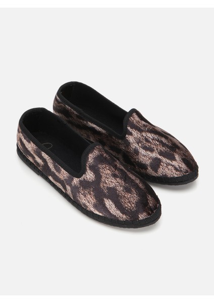 Felice Leopar Kadın Düz Balerin Ayakkabı fiyatları