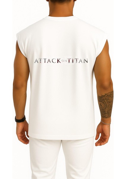 Oversize Wings Of Freedom Attack On Titan Cep ve Sırt Tasarımlı Atlet fiyatları