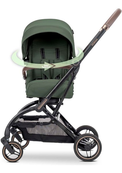 Makaya 360 Dönebilen Kabin Tipi Bebek Arabası