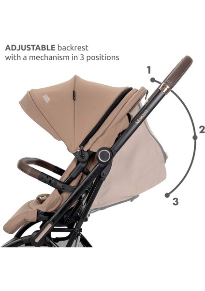 Makaya 360 Dönebilen Kabin Tipi Bebek Arabası